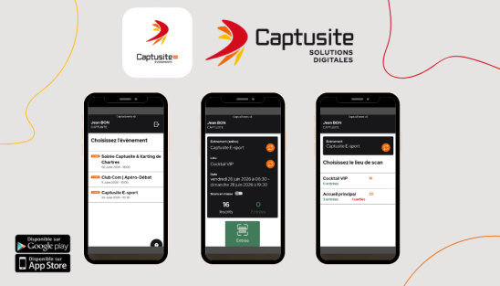 L'application Mobile de Captusevent 